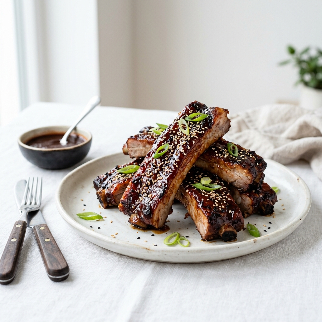 Plum Sauce Spare Ribs