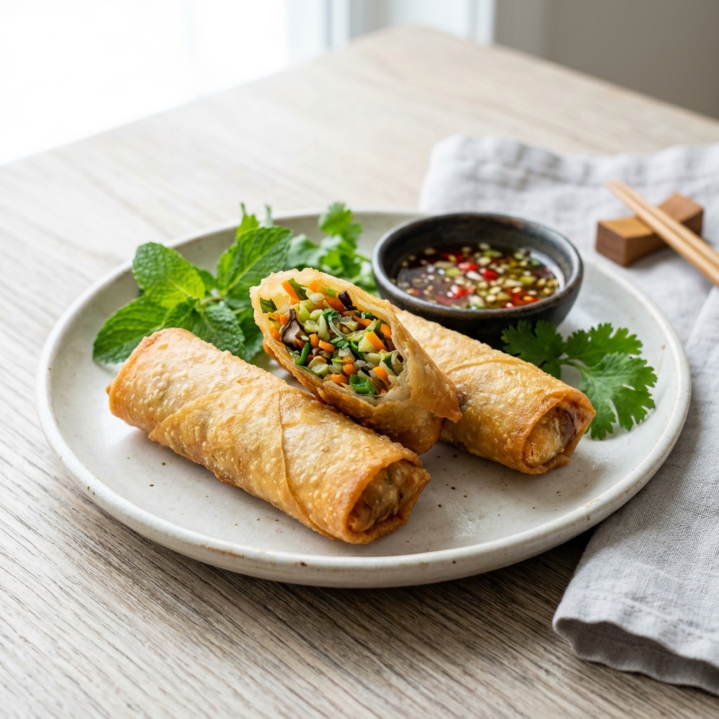 Vegetable Spring Rolls (v)