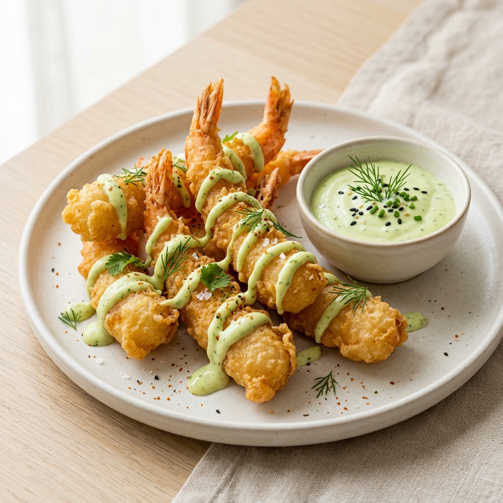 Wasabi King Prawns